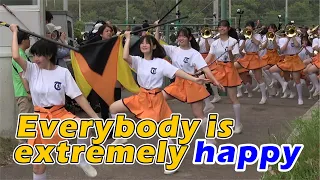 🔥🔥Kyoto Tachibana shs band👍 The Strongest in the Universe~ Marching Band Parade