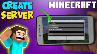 How To Create Server In Minecraft pe 1.18 In Hindi | How To Create Your Minecraft SMP In Mobile |