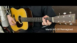 Martin Guitar - HD-28 Reimagined Sound Sample Review