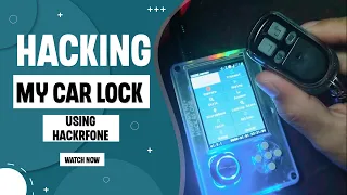 Car lock entry! (RF replay attack Hackrf one + portapack) - Pinoy Hacker Demo