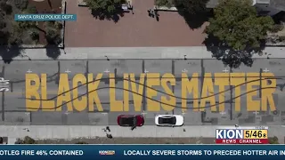 SC BLM MURAL VANDALIZED