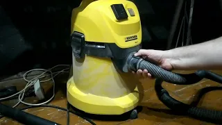 Краткий обзор пылесоса Karcher WD 3 P и некоторые лайф хаки при работе с ним