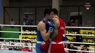 Dilshodbek Ruzmetov (UZB) vs. Maxim Kots (UKR) Strandja Tournament 2021 SF’s (81kg)