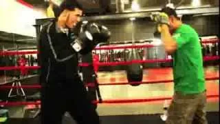 Jose Benavidez and David Benavidez boxing drills