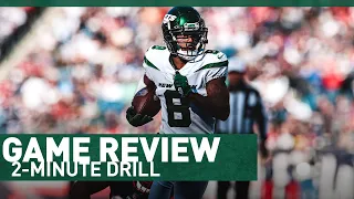 Game Review Vs. New England Patriots | 2-Minute Drill | The New York Jets | NFL