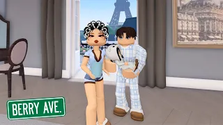 MI RUTINA DE MAÑANA CON MI FAMILIA VIVIENDO EN PARIS ROBLOX BERRY AVENUE karo20Blox