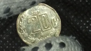 Increíble Moneda De 20 Centavos / Valor