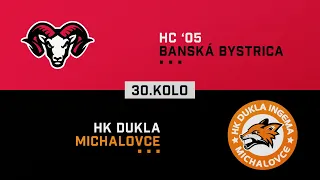 30.kolo HC 05 Banská Bystrica - Dukla Michalovce HIGHLIGHTS