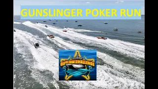 Texas Outlaw Challenge GUNSLINGER POKER RUN Kemah Top Water Grill PIER 6 Drone Race Video