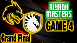Team Spirit(TS) VS Team Liquid(TL) - GAME 4 - Grand Final - Riyadh Masters 2023 - Highlights DOTA 2
