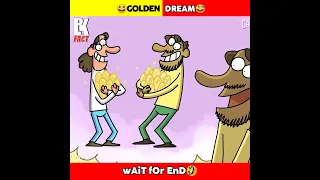 GOLDEN DREAM 😮😂😅 @MR.INDIANHACKER #shorts#animation#viralshorts#trending#funnycartoon