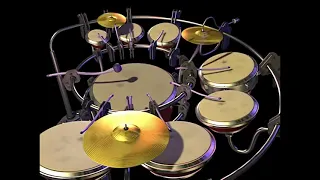 Animusic - Acoustic Curves (Remake but, Drum Only)