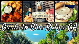 Blue Ridge, Georgia Vlog! | Where to eat, stay, & shop for a great trip to the GA mountains!