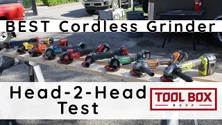 Best Grinder  -  4-1/2" to 6" Cordless Grinder "Head To Head" Comparison