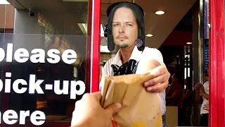 Jonathan Davis Works at a Drive Thru