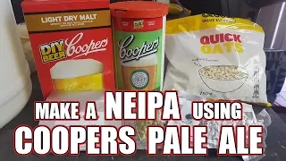 Make a NEIPA using a COOPERS PALE ALE kit