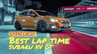 SUBARU XV GT Sepang Best Time Attack 3:05s For NA Session 2023