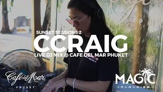 CCRAIG - DJ SET - Sunset Sessions 2 @ Café Del Mar Phuket 🔥 2021 Thailand