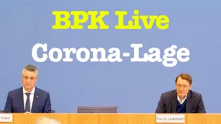 Corona-Lage mit Lauterbach (SPD) & Wieler (RKI) | BPK 30. September 2022