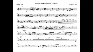 Arban - Variations Norma Bellini -  Charles Gates - cornet