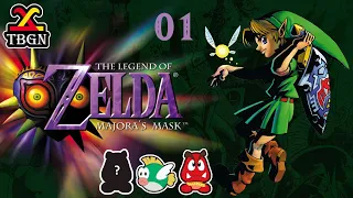 The Legend of Zelda: Majora's Mask Stream Part 01 | TBGN | An Angry Start