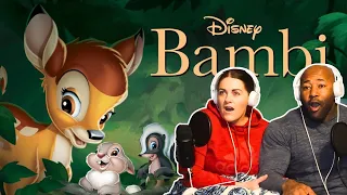 Bambi (1942) | MOVIE REACTION | RE-WATCHING A CLASSIC FOR THE FIRST TIME AS ADULTS!