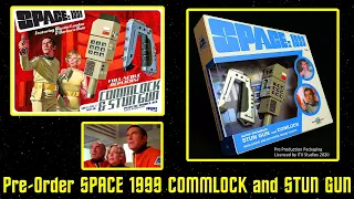 (Pre Order) Space 1999 Commlock and Stun Gun Props as seen in the Classic Television Series