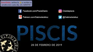 Horóscopo Diario - Piscis - 28 de Febrero de 2019