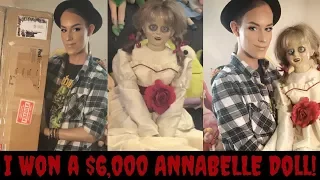 ANNABELLE: CREATION $6,000 DOLL UNBOXING!