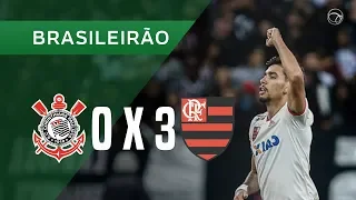 CORINTHIANS 0 X 3 FLAMENGO - GOLS - 05/10 - BRASILEIRÃO 2018