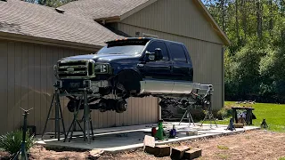 2002 f250 custom 20” lift build part 4