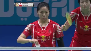 Dubai World Superseries Finals 2016 | Badminton F M1-WD | Mat/Tak vs Chen/Jia