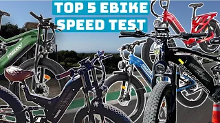 What ebike is the fastest? Speed tested at Sea Otter Classic!
