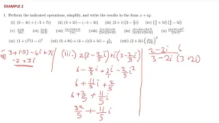 LECTURE 1 INTRO TO COMPLEX NUMBERS ADDITION,SUBTRACTION, MULTIPLICATION AND DIVISION OF COMPLEX NUM