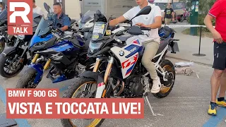 BMW F 900 GS - Seen and Touched Live - Live from the Transitalia Marathon