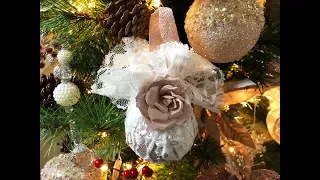 D.I.Y.-  How To Make A Christmas Ornament - Victorian Style Tutorial #1