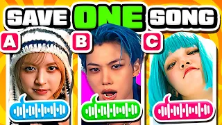 SAVE 1 KPOP SONG (KPOP GAME) ✨ PICK YOUR FAVORITE SONG - KPOP QUIZ TRIVIA 2024