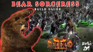 Bear Sorceress Build Guide: A Classic Niche Build With 78K Damage! - Diablo 2 Resurrected