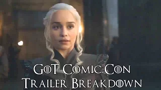 Game of Thrones Comic Con Trailer Breakdown ( Game of Thrones Trailer Breakdown)