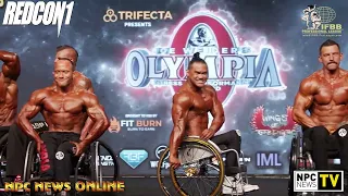 2022 IFBB Pro League Wheelchair Olympia Full Comparisons & Finals 4K Video