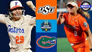 #5 Oklahoma State vs #4 Florida | WCWS Opening Round | 2024 College Softball Highlights