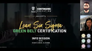 Lean Six Sigma Green Belt Certification - Info Session