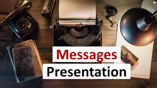 How to create messages for Management Consulting Presentation?