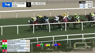 Gulfstream Park Carrera 1 - 14 de Enero 2023