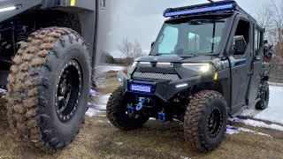 2023 Polaris Ranger 1000XP Tusk Beadlock Rims Interco Sniper 920 Tires