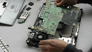 DELL Inspiron 1525 Disassembly video, upgrade RAM & SSD, take a part, how to open