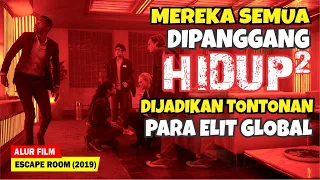 TERJEBAK DALAM PERMAINAN KEMATIAN DEMI MENGHIBUR PARA SULTAN | Alur Cerita Film Escape Room (2019)