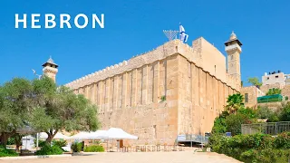 BIBLICAL CITY OF HEBRON. Walk from Abraham's Tomb to Beit Hadassah Visitors Center and Museum