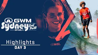 GWM Sydney Surf Pro Day 3 Highlights: Stewart Slides To Near-Perfection, Calmon Creates Excellence