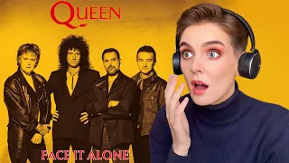 Queen - Face It Alone (Official Lyric Video) FIRST TIME HEARING QUEEN'S NEW SONG!! (Reaction)